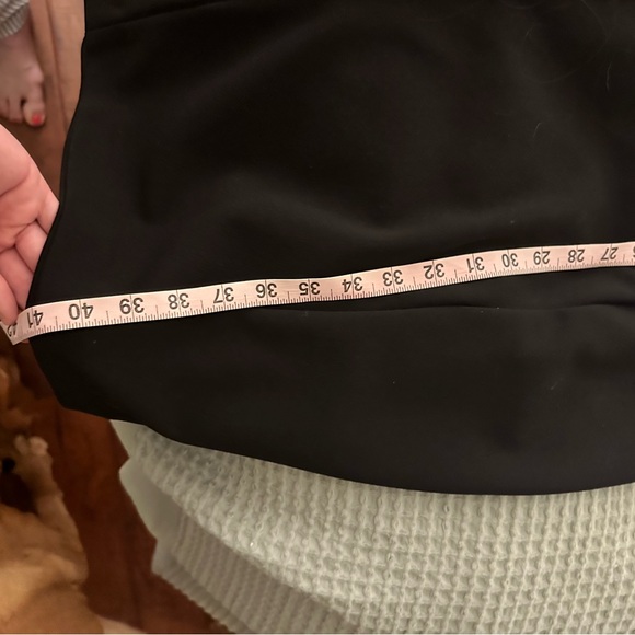 Calvin Klein Women's Black Cold Shoulder V-Neck Dress size 16W - Picture 6 of 6